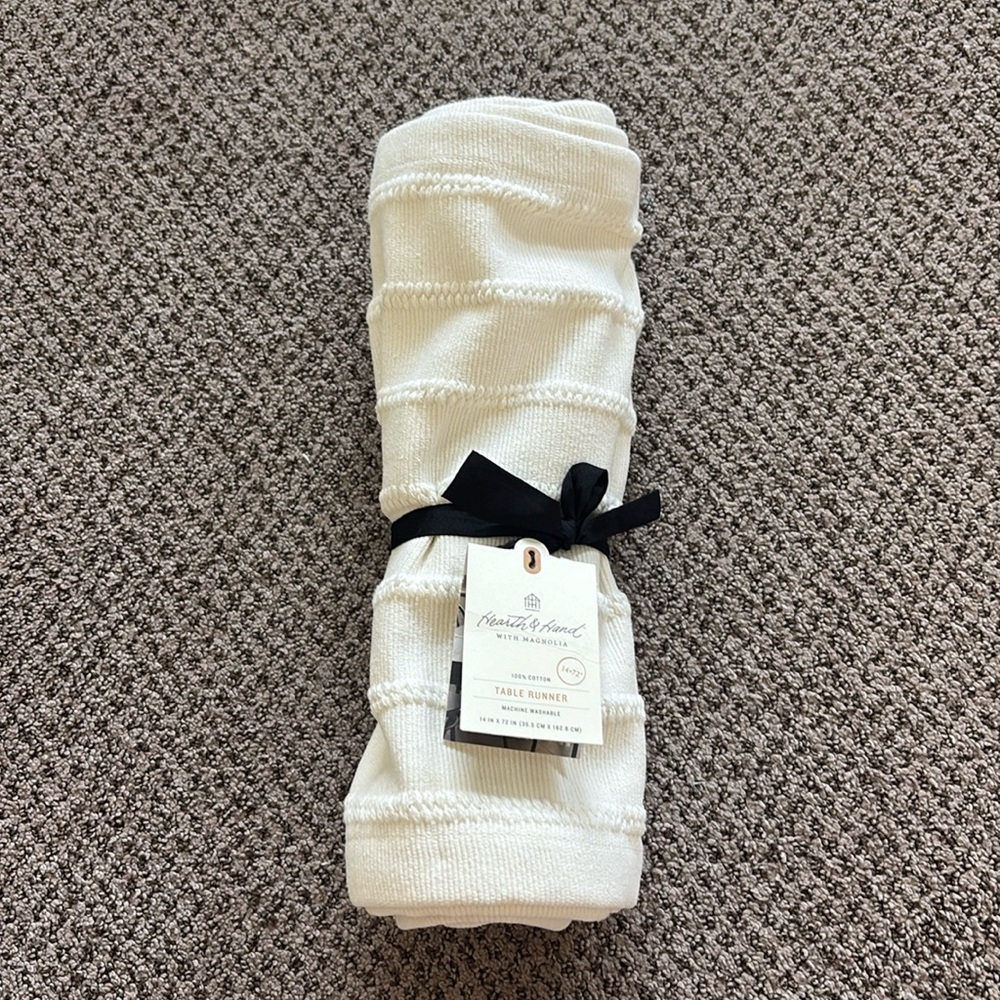NWT Hearth and Hand Table Runner
